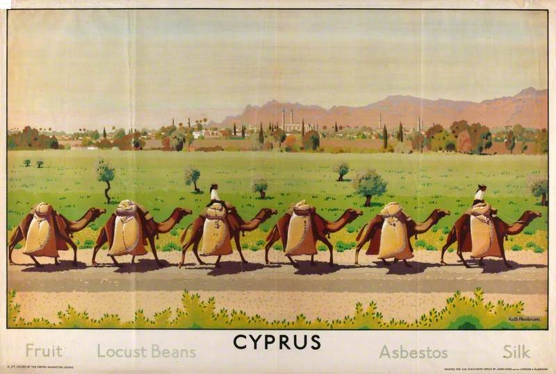Cyprus, Fruit, Locust Beans, Asbestos, Silk