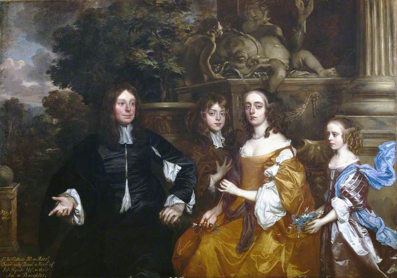 Sir John Cotton and His Family