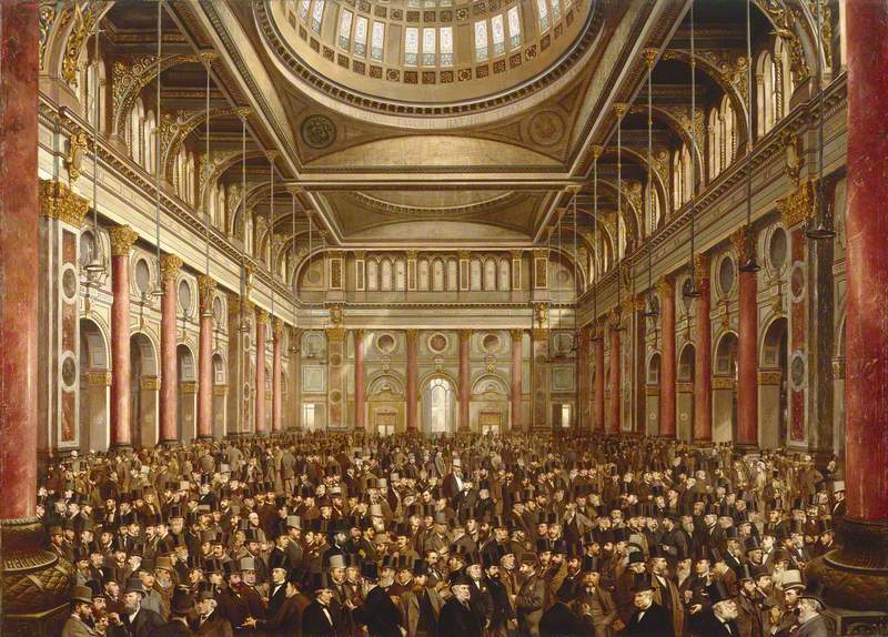 Interior of the Manchester Royal Exchange