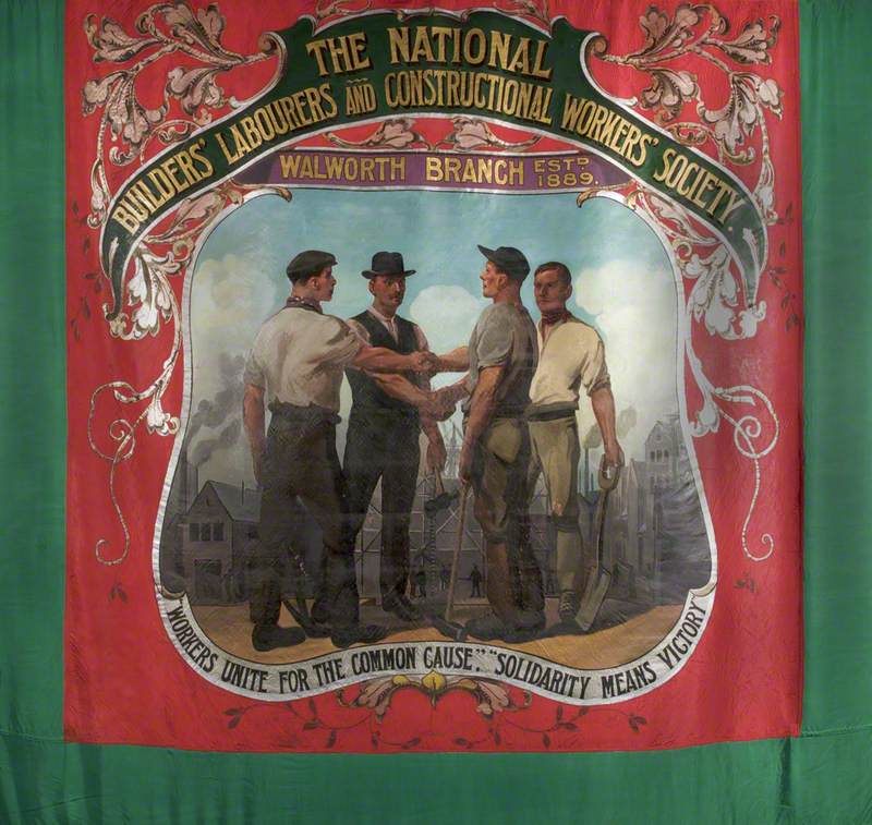 National Builders Labourers And Construction Workers Society Banner