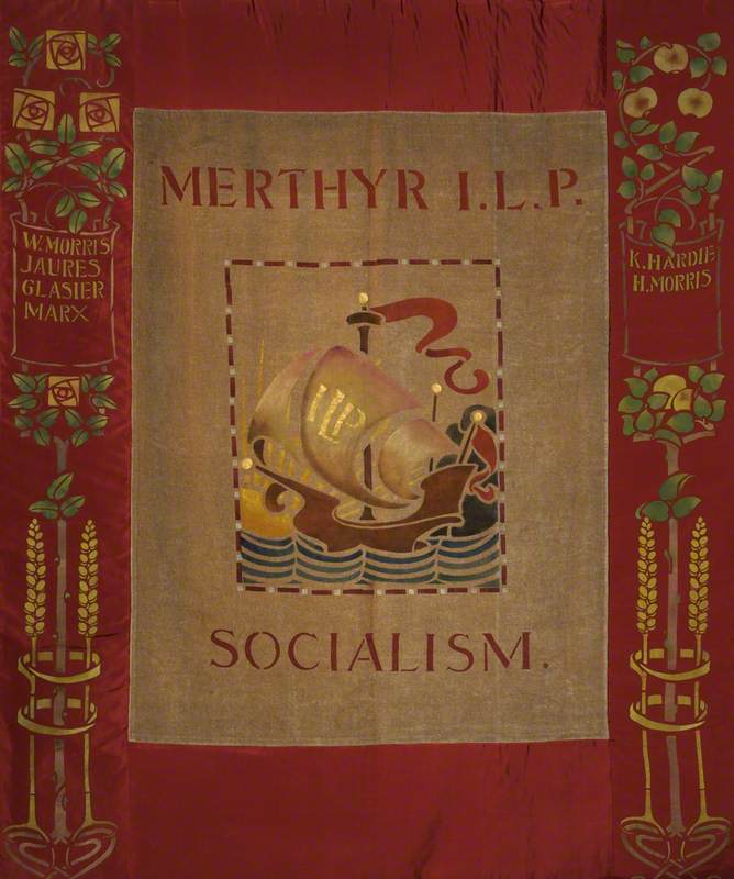 Merthyr Independent Labour Party Banner