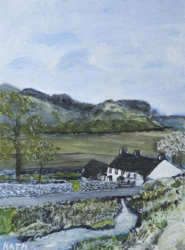 Cottages by a Road