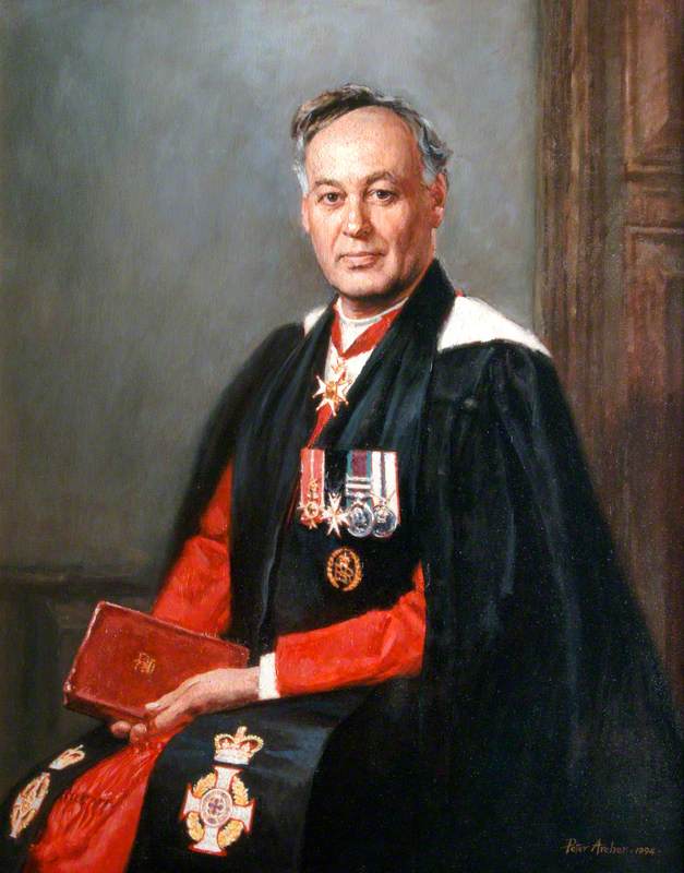 The Reverend James Harkness, CB, OBE, QHC, MA, Chaplain-General (1987–1995)