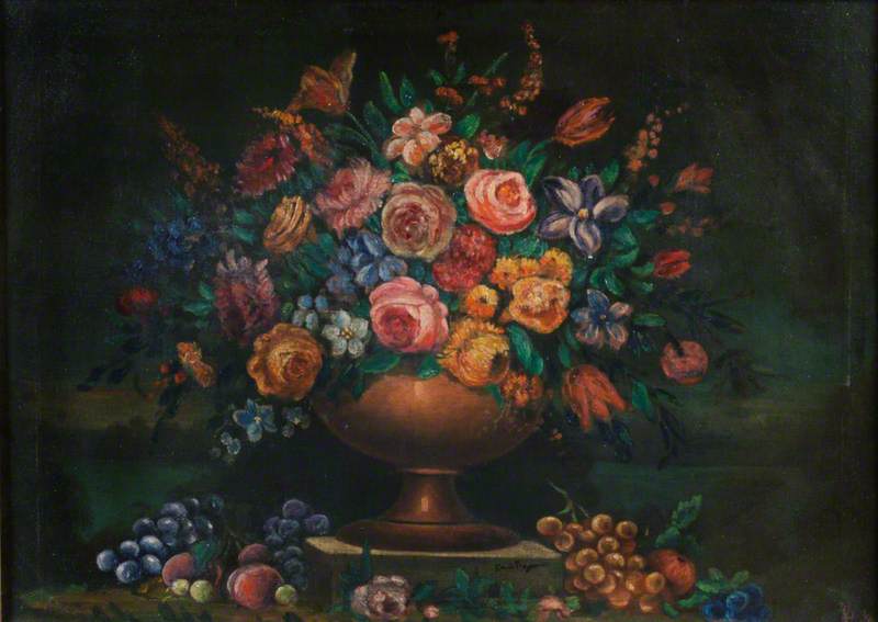 Vase Filled with Flowers