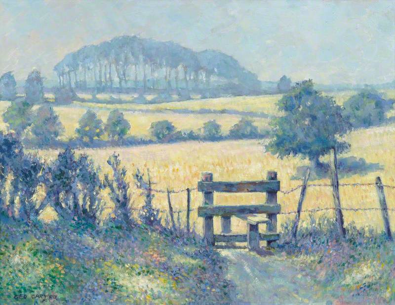 Landscape with Stile (Summer near Blackmoor)