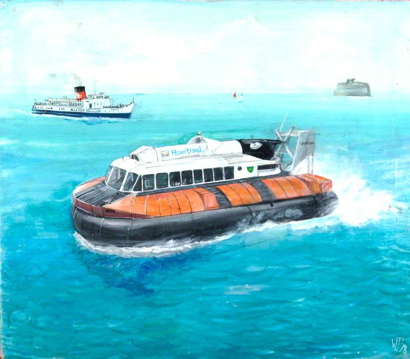 'SR.N6' 130 Hovertravel Solent Crossing