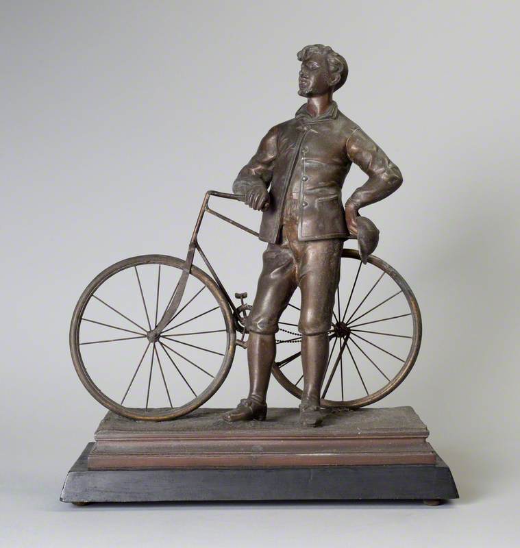 Man with Bicycle
