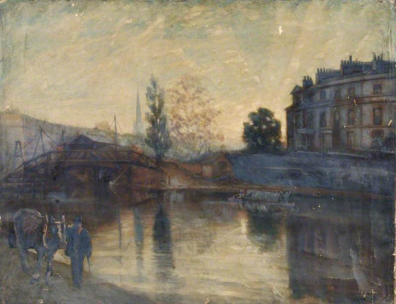A Canal Scene
