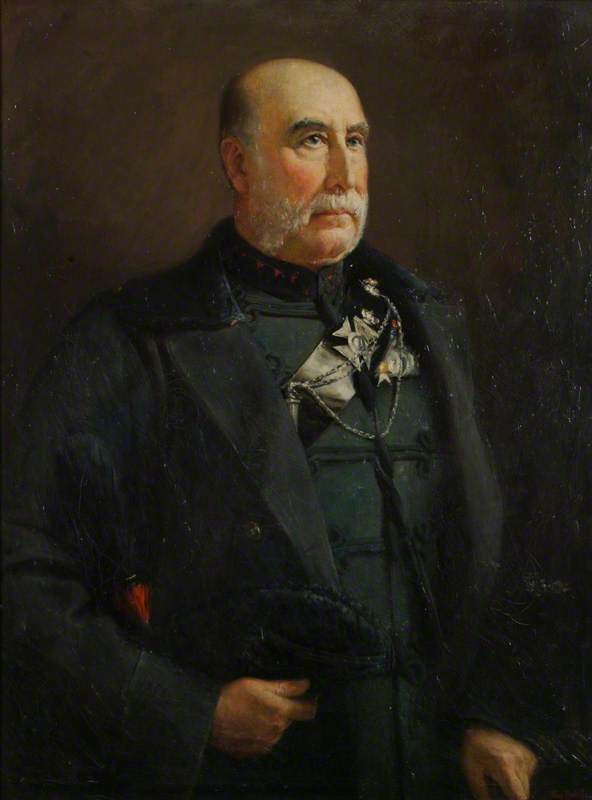Lieutenant General Robert Beaufoy Hawley (1821–1898)
