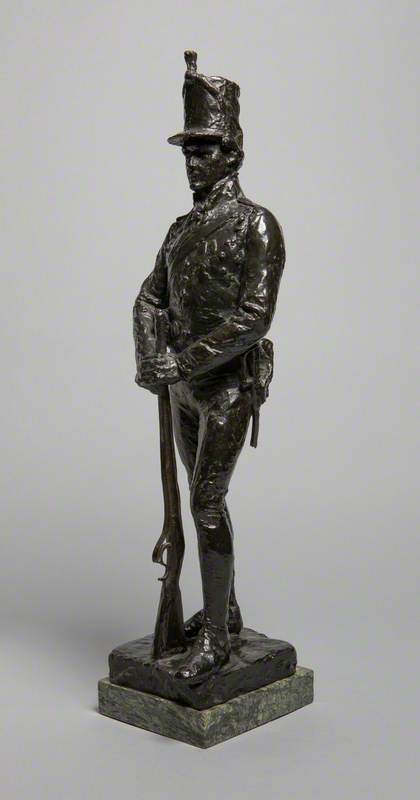 Rifle Brigade War Memorial Statuette