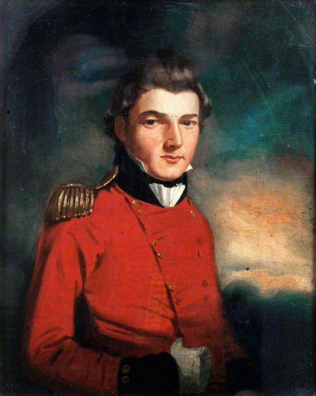 Possibly Lieutenant John Tatton Brown, Royal Marines