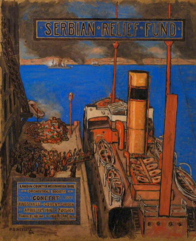 Serbian Relief Fund Concert, April 1916