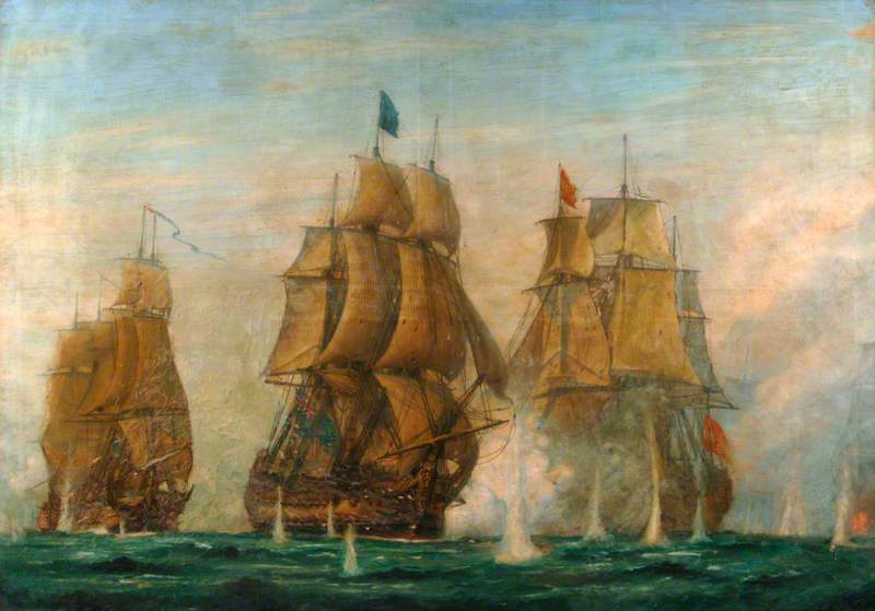 The Battle of St Vincent, 14 February 1797