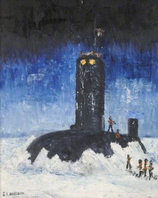 HMS 'Sovereign' in the Arctic