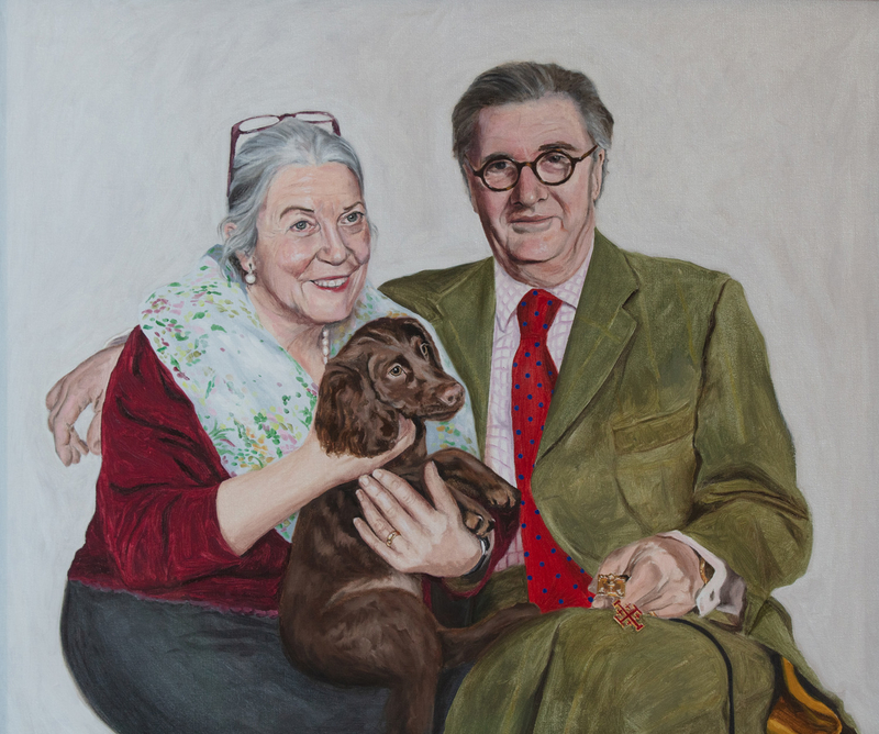 Ralph and Cathy Townsend, Headmaster of Winchester College and His Wife