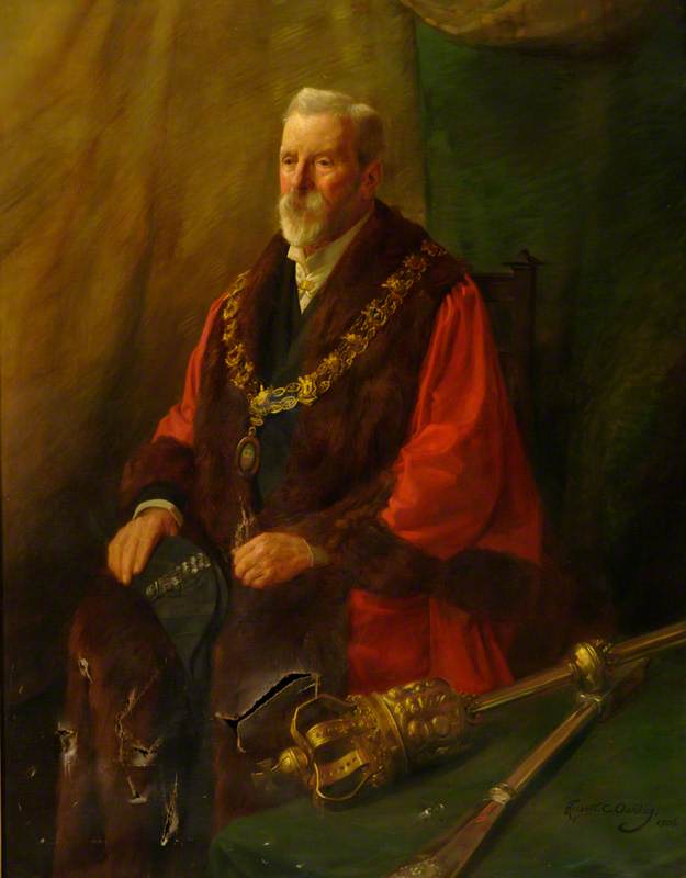 Alderman Edward Bance, DL, Mayor (1890–1904 & 1910)