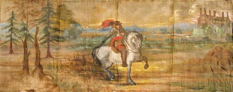The Ghost of Aston Bury, a Mounted Cavalier