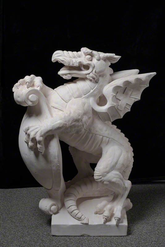 Maquette for a Dragon for Temple Bar, London