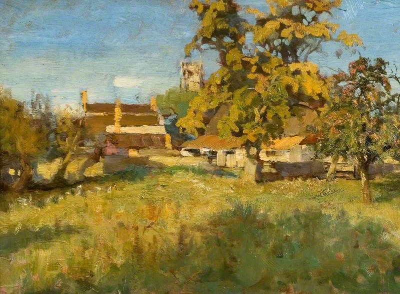 Landscape with Church