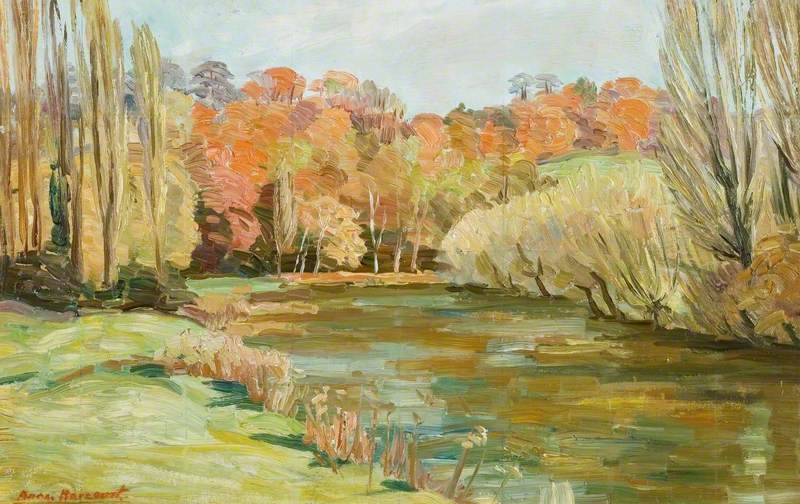 Autumn River Scene