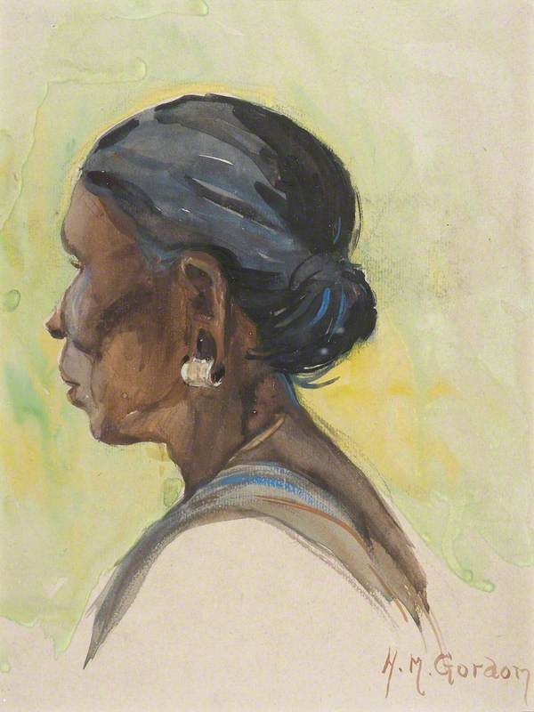 Portrait of an Indian Woman