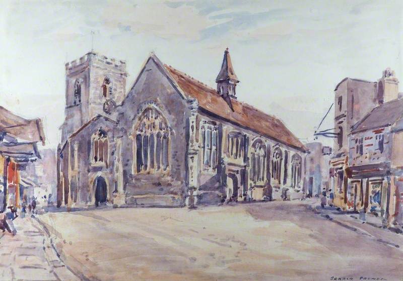 A Church in a Townscape