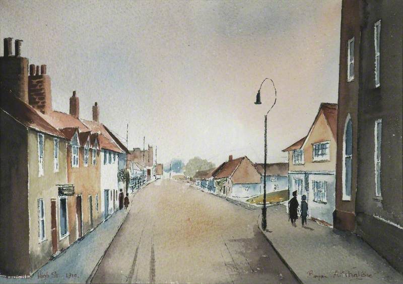 Bushey High Street, 1910