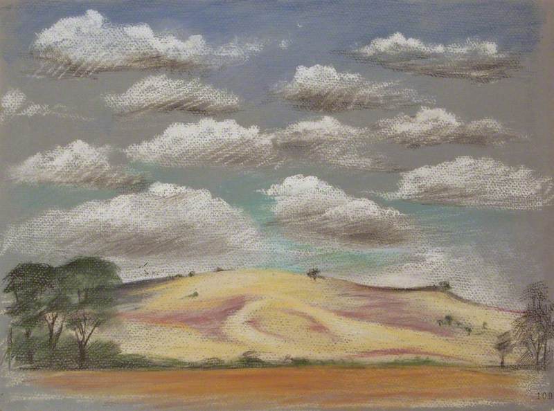 Landscape with Clouds in Sky