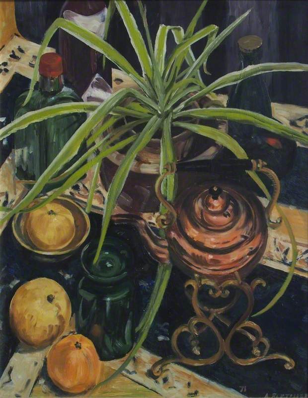 Still Life with Plant