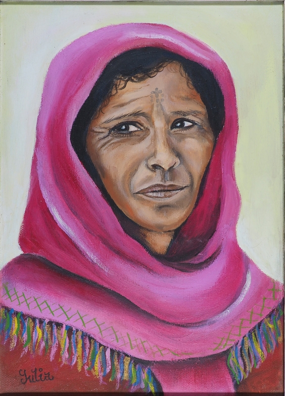 Portrait of Female Berber – Morocco