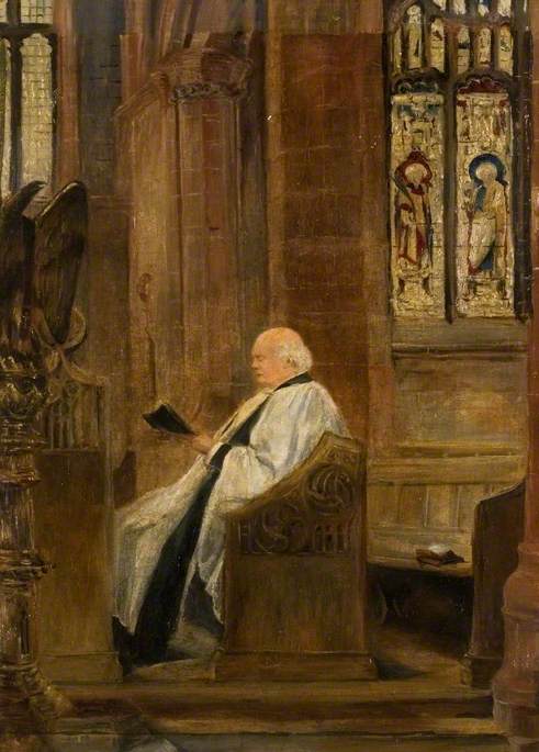 Reverend Thomas Lingley in All Saints' Church