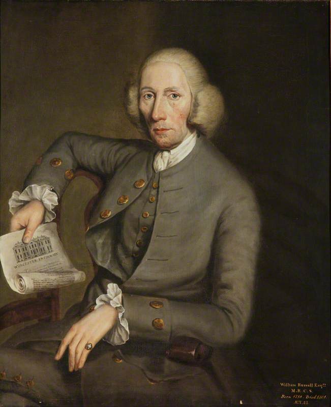 Dr William Russell (1718–1801), MRCS