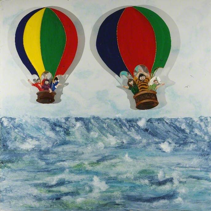 Children's Triptych (Balloons II)