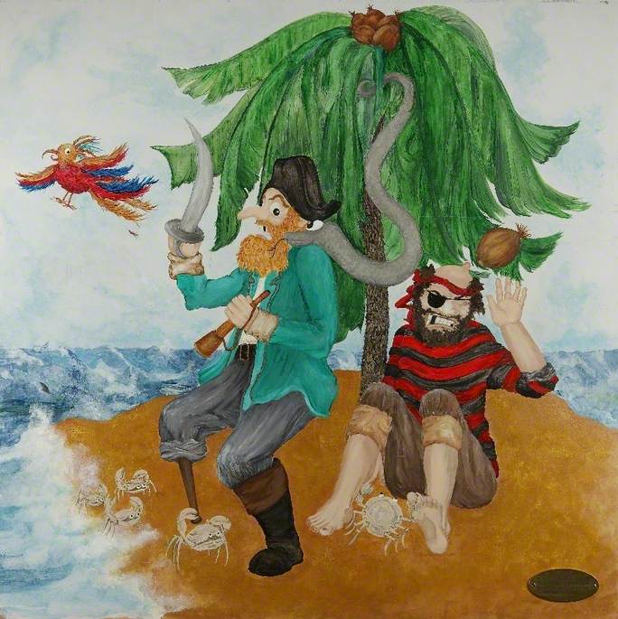 Children's Triptych (Pirates)
