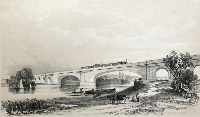 Maidenhead Bridge over the Thames, Great Western Railway