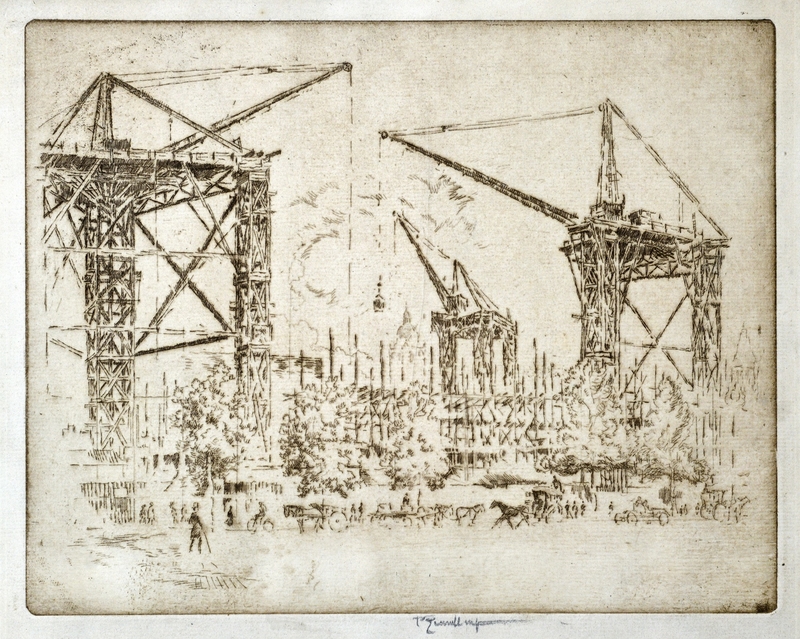 Building Kensington Great Cranes