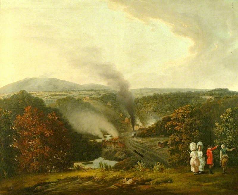 Afternoon View of Coalbrookdale, Shropshire