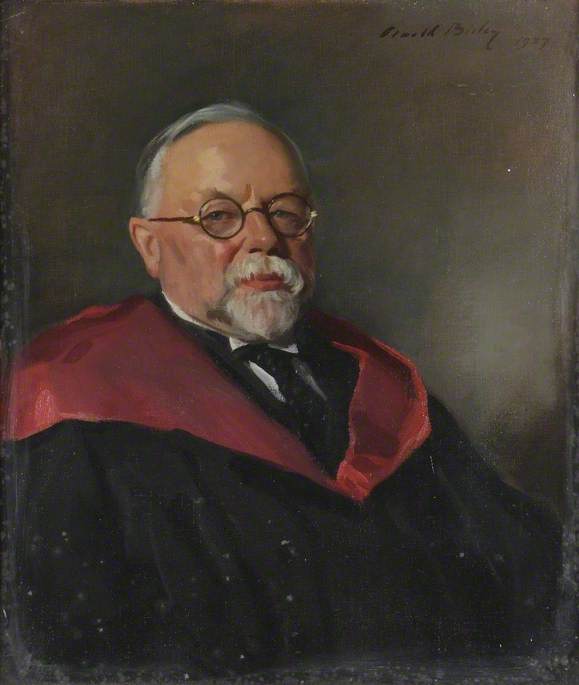 Portrait of a Man in Academic Dress