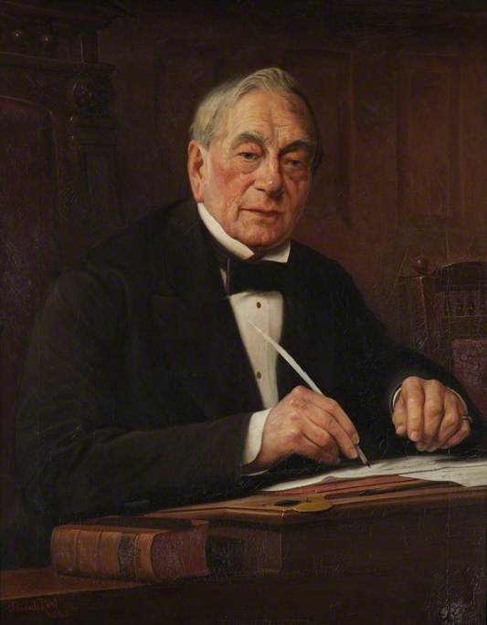 Alderman Joseph Wood (d.1887), Mayor of Worcester (1860–1861)