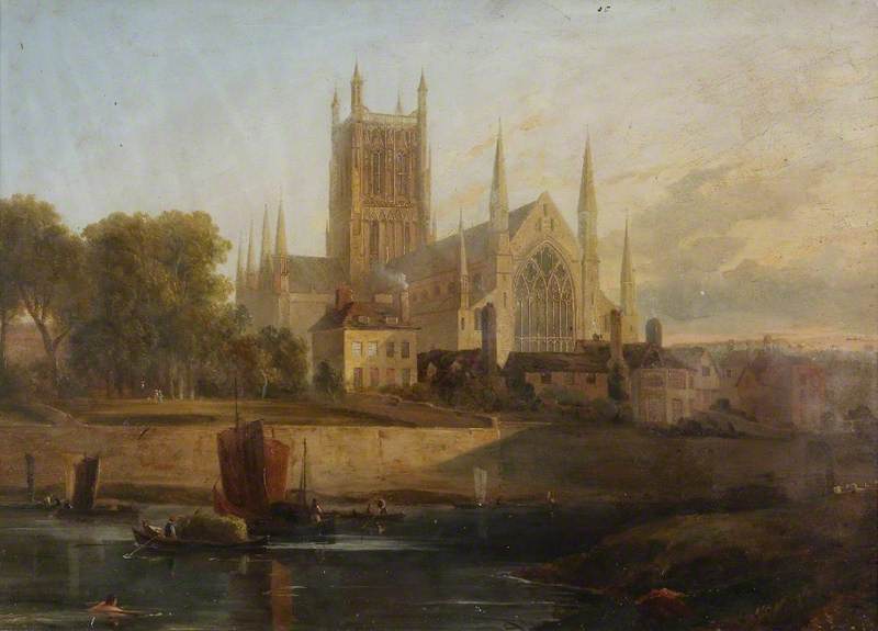 Worcester Cathedral, River Severn