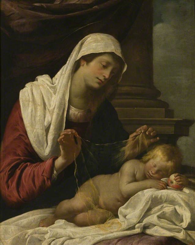 The Madonna with Sleeping Child