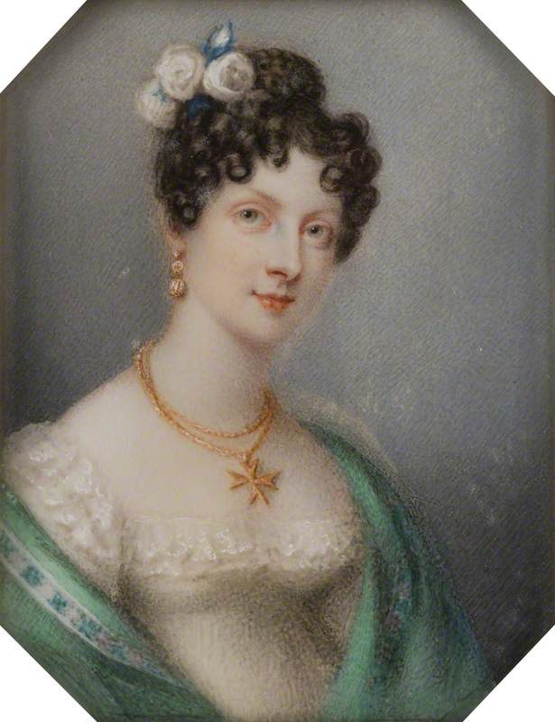 Georgina Moncreiff (1790–1842), Viscountess Newport, Later Countess of Bradford