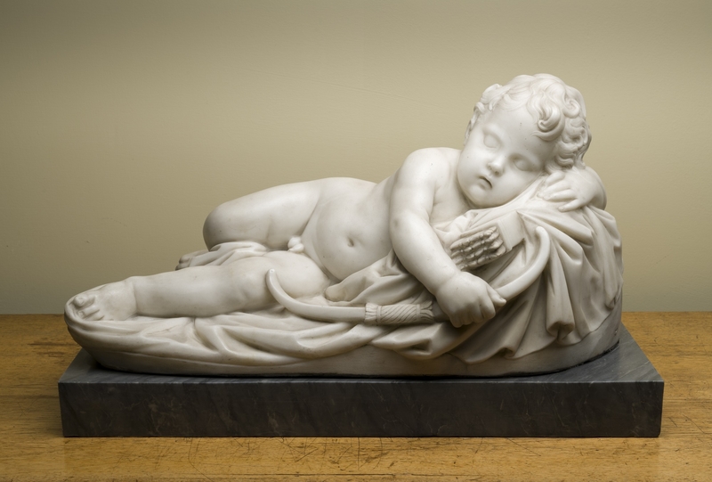 Figure of the Reclining Sleeping Cupid