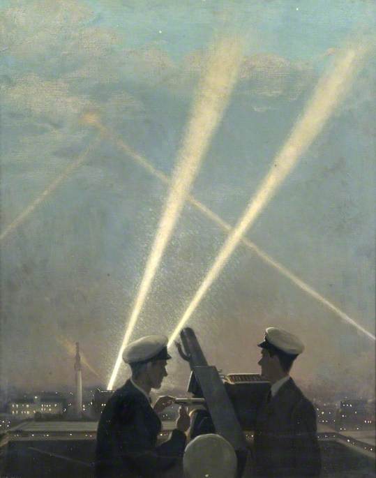 Evening Quarters: The Lookout at Cannon Street Anti-Aircraft Station