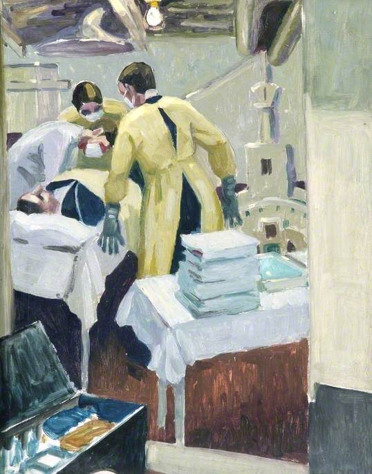 The Dressing Station in a Man-of-War