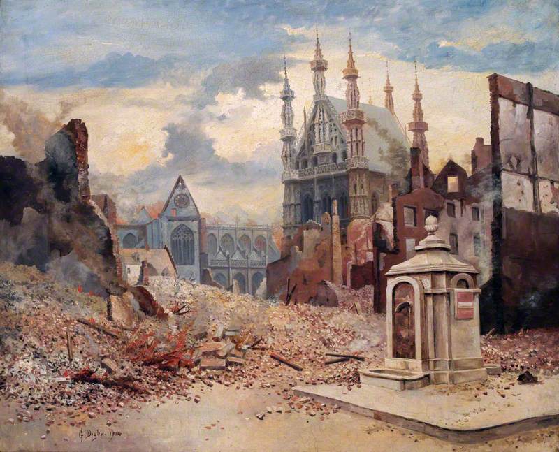 After the Shelling, Louvain