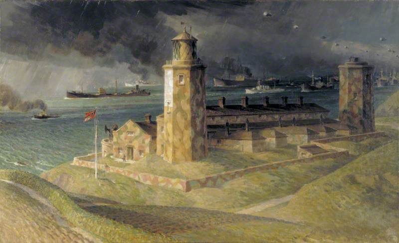 A Convoy Passing the Lizard, Cornwall