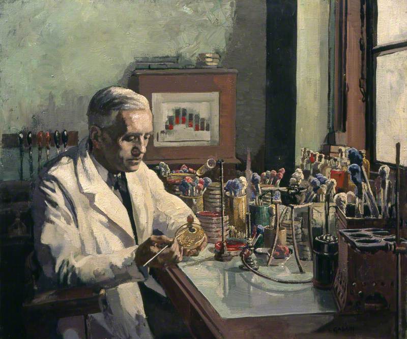 Sir Alexander Fleming (1881–1955), FRS, the Discoverer of Penicillin