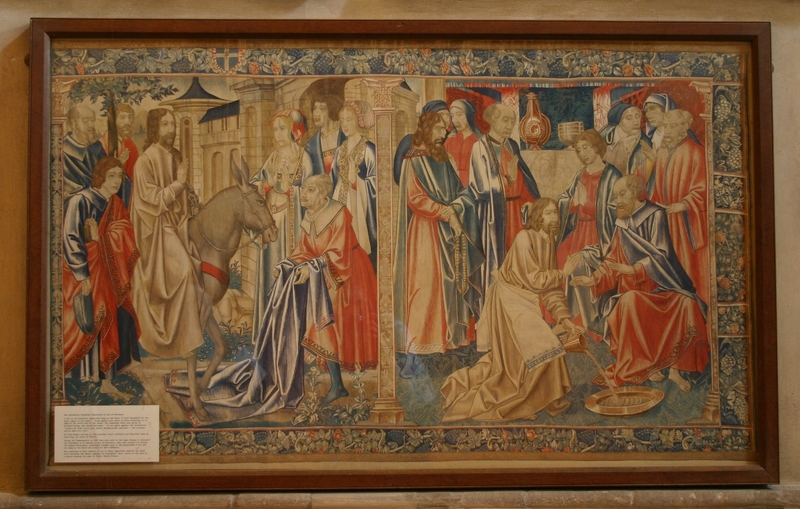 Watercolour Reproduction of Early Sixteenth Century Tapestry