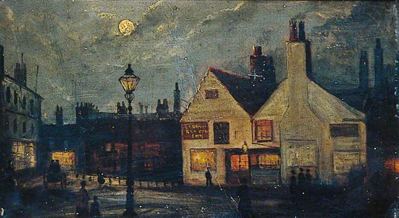 Red Cow Inn at Night